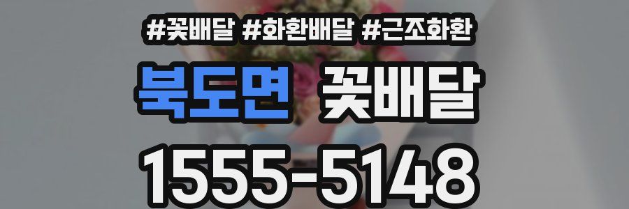 북도면 꽃배달