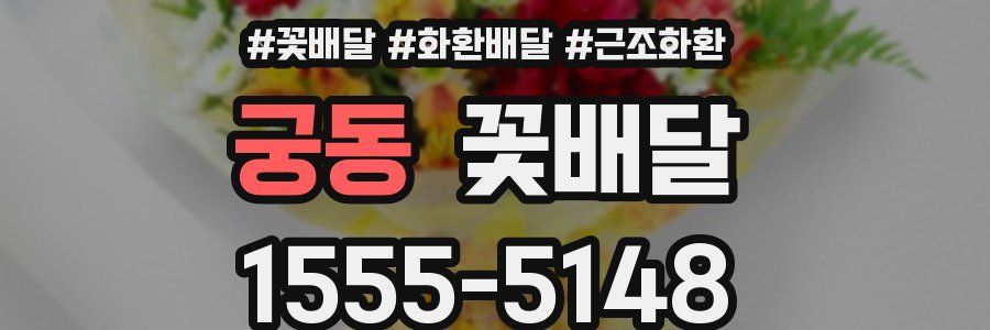 궁동 꽃배달