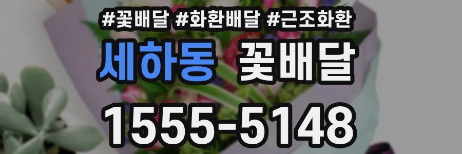 세하동 꽃배달