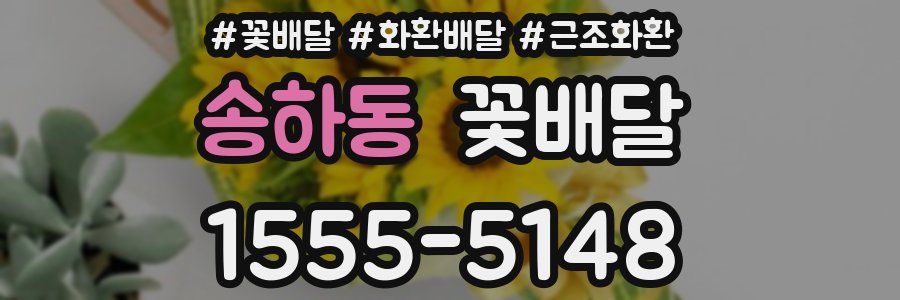 송하동 꽃배달