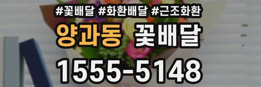 양과동 꽃배달
