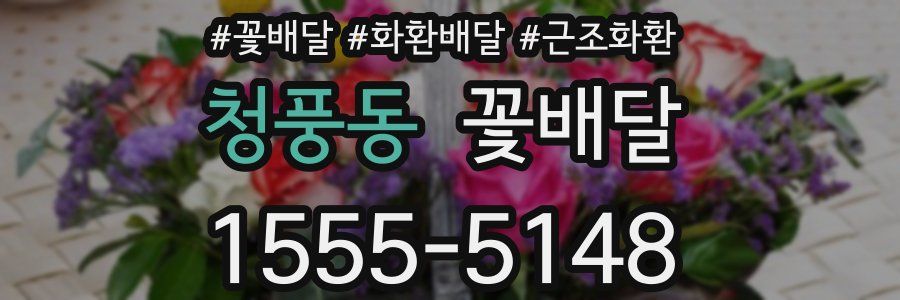 청풍동 꽃배달