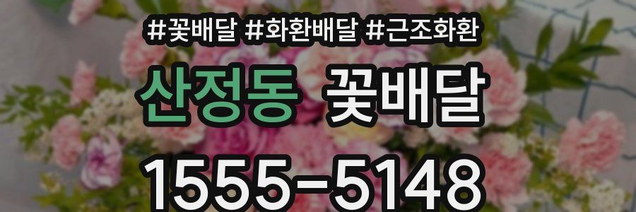 산정동 꽃배달