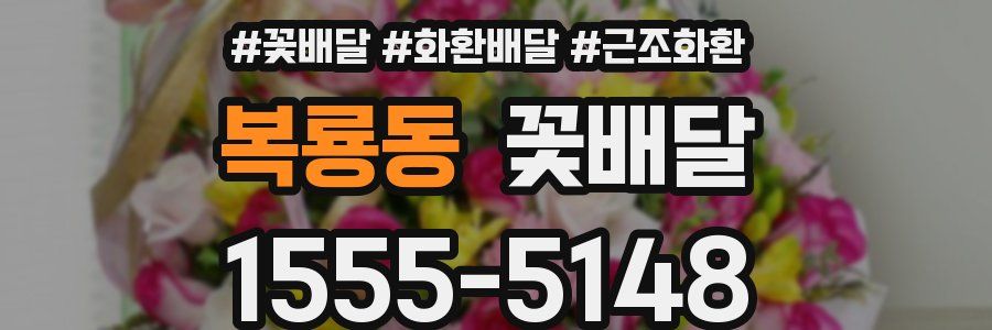 복룡동 꽃배달