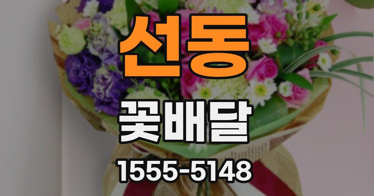 선동 꽃배달