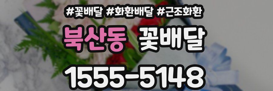 북산동 꽃배달