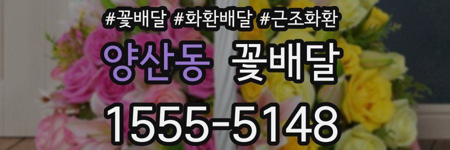 양산동 꽃배달