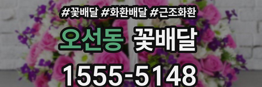 오선동 꽃배달