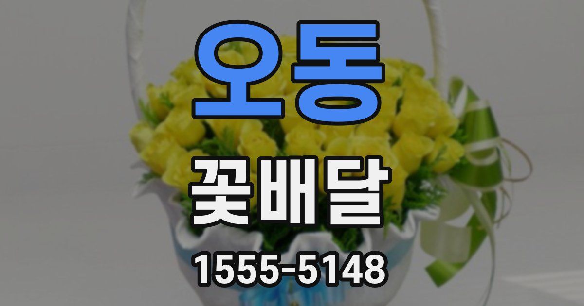 오동 꽃배달