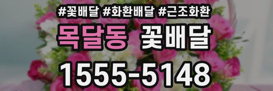 목달동 꽃배달