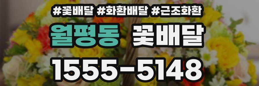 월평동 꽃배달