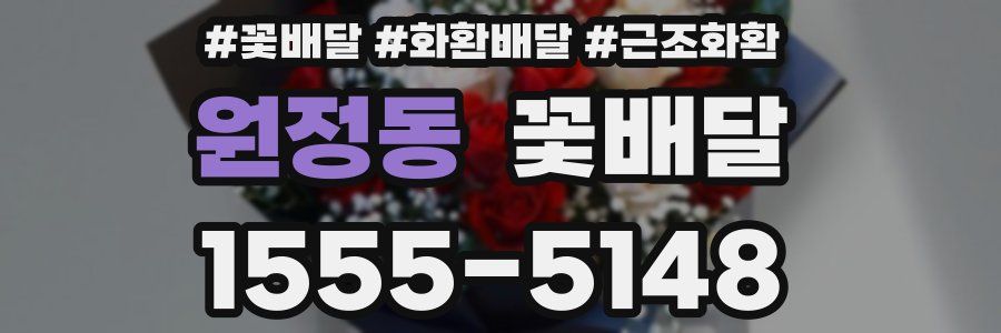 원정동 꽃배달