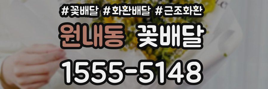 원내동 꽃배달