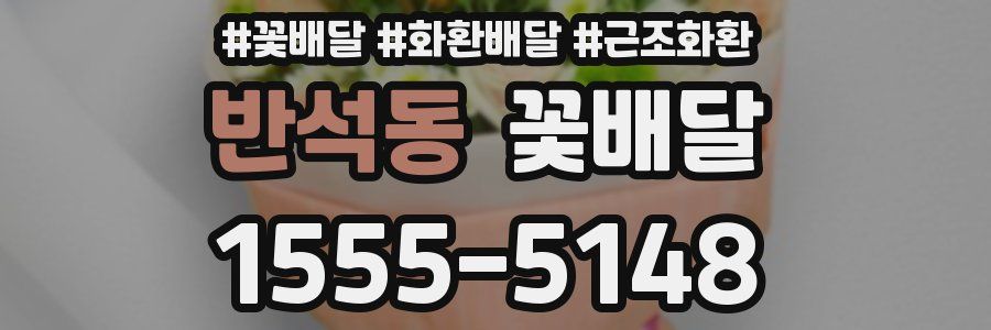 반석동 꽃배달
