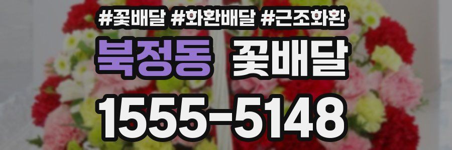 북정동 꽃배달