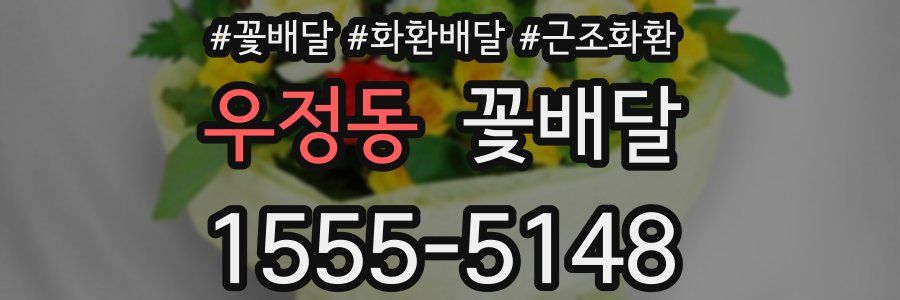 우정동 꽃배달