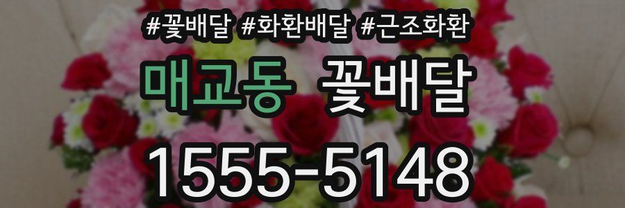 매교동 꽃배달