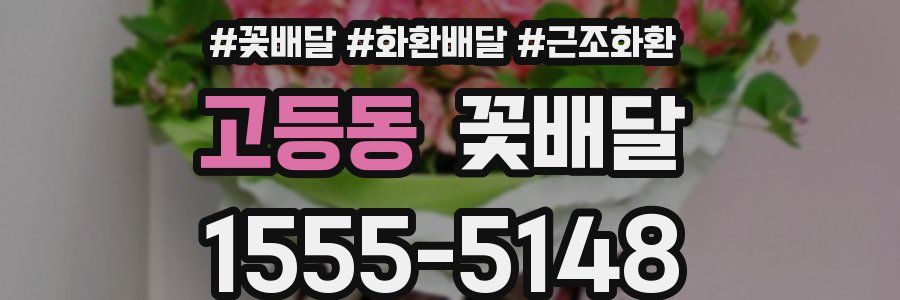 고등동 꽃배달