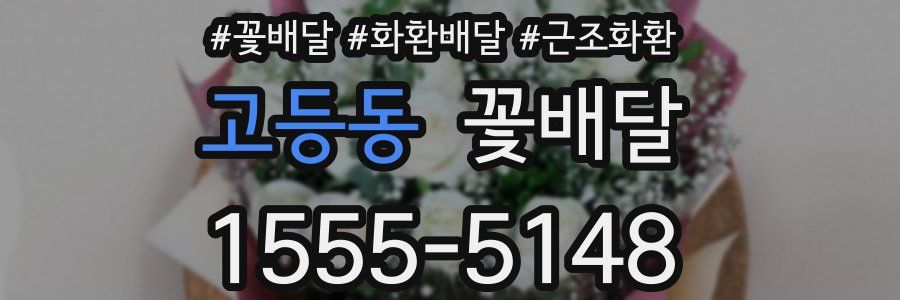 고등동 꽃배달