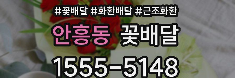 안흥동 꽃배달
