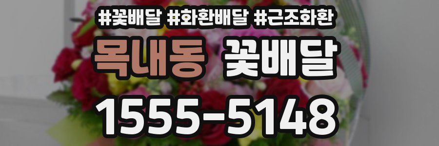 목내동 꽃배달