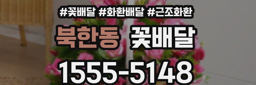 북한동 꽃배달