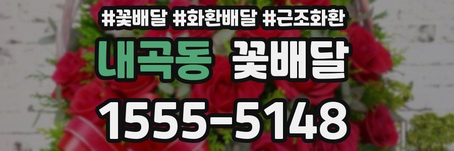 내곡동 꽃배달