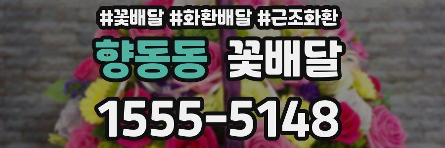 향동동 꽃배달