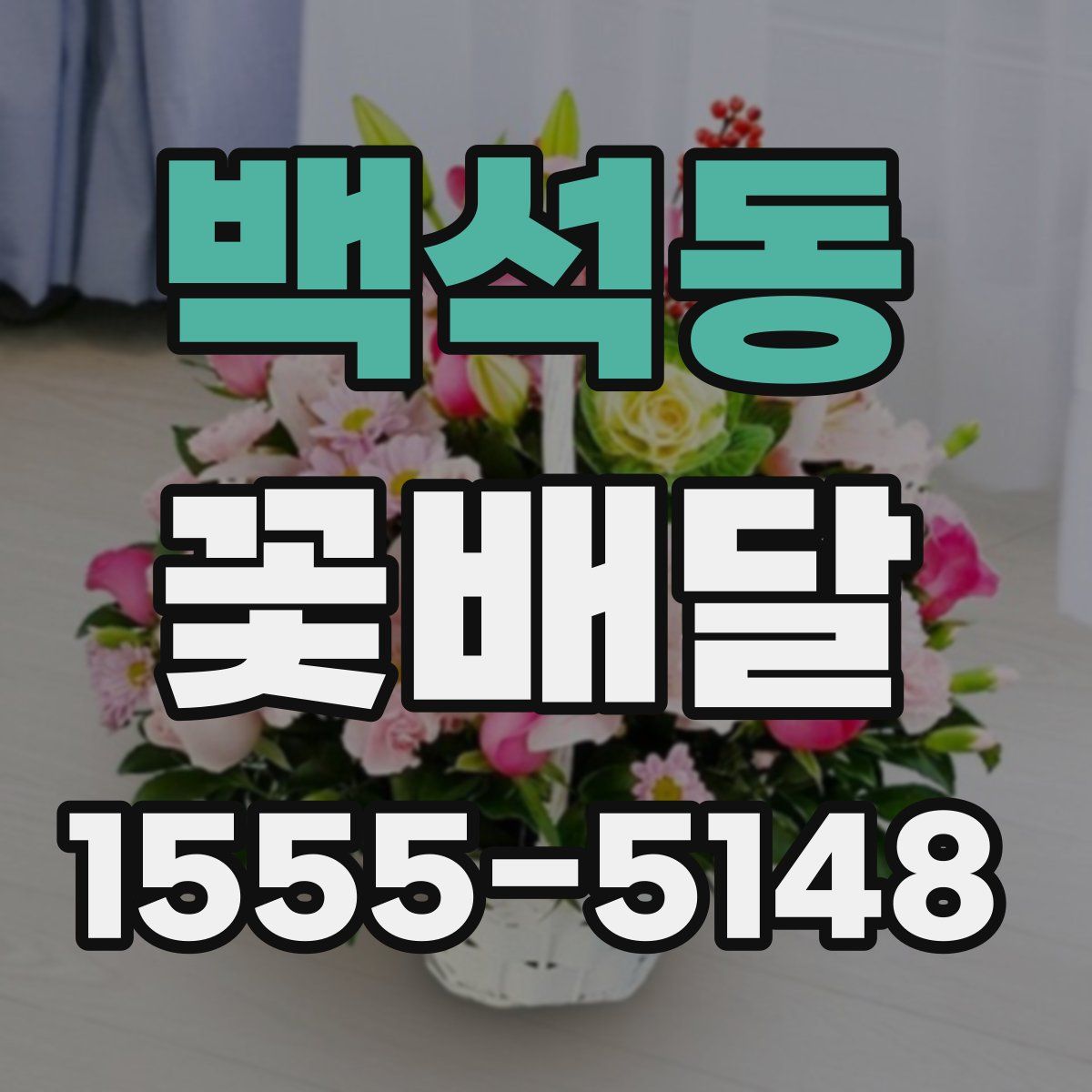 백석동 꽃배달