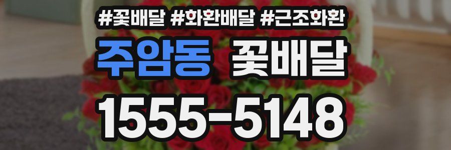 주암동 꽃배달