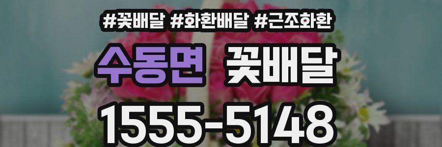 수동면 꽃배달