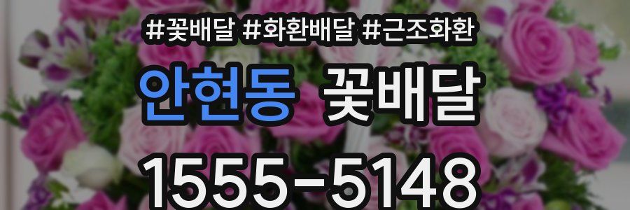 안현동 꽃배달
