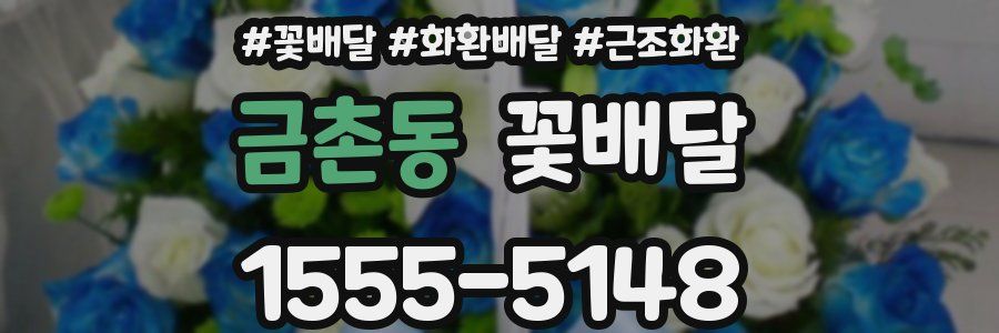 금촌동 꽃배달