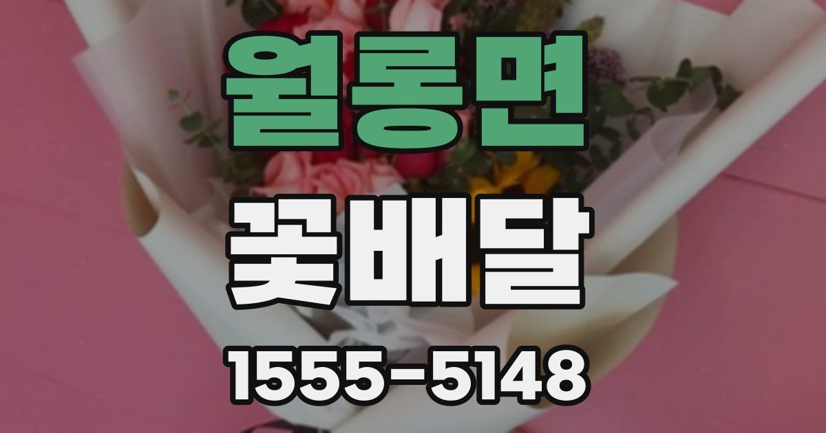 월롱면 꽃배달