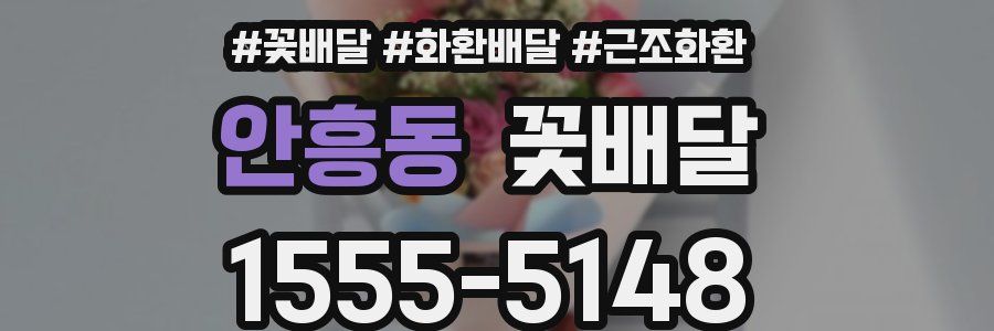 안흥동 꽃배달