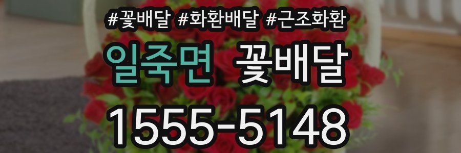 일죽면 꽃배달