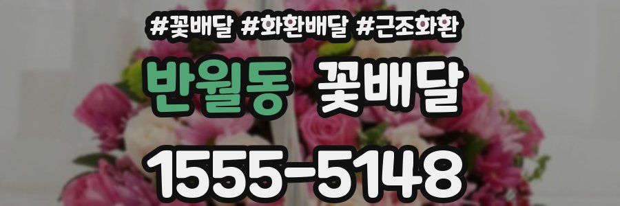 반월동 꽃배달