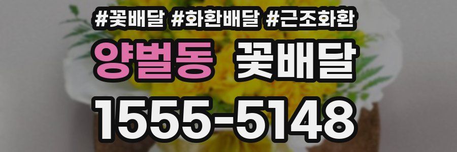 양벌동 꽃배달