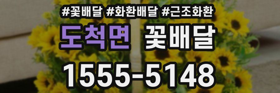 도척면 꽃배달