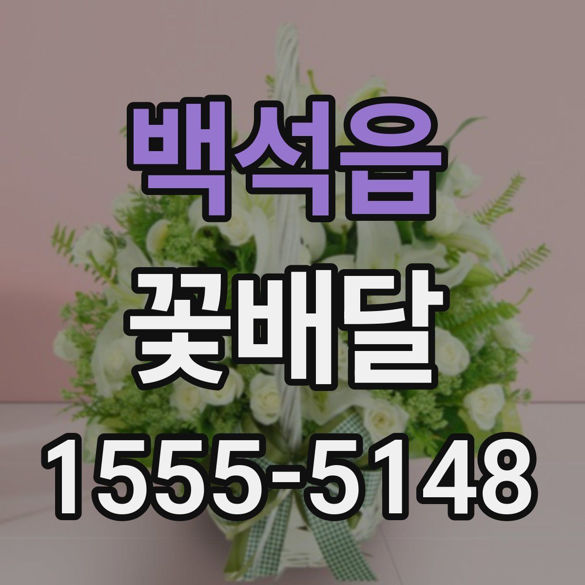 백석읍 꽃배달