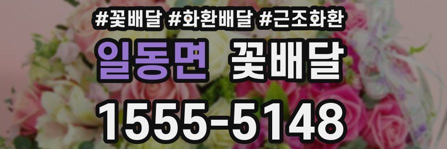 일동면 꽃배달