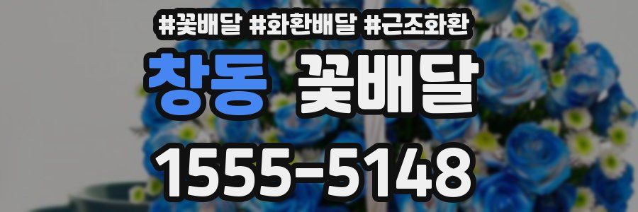 창동 꽃배달