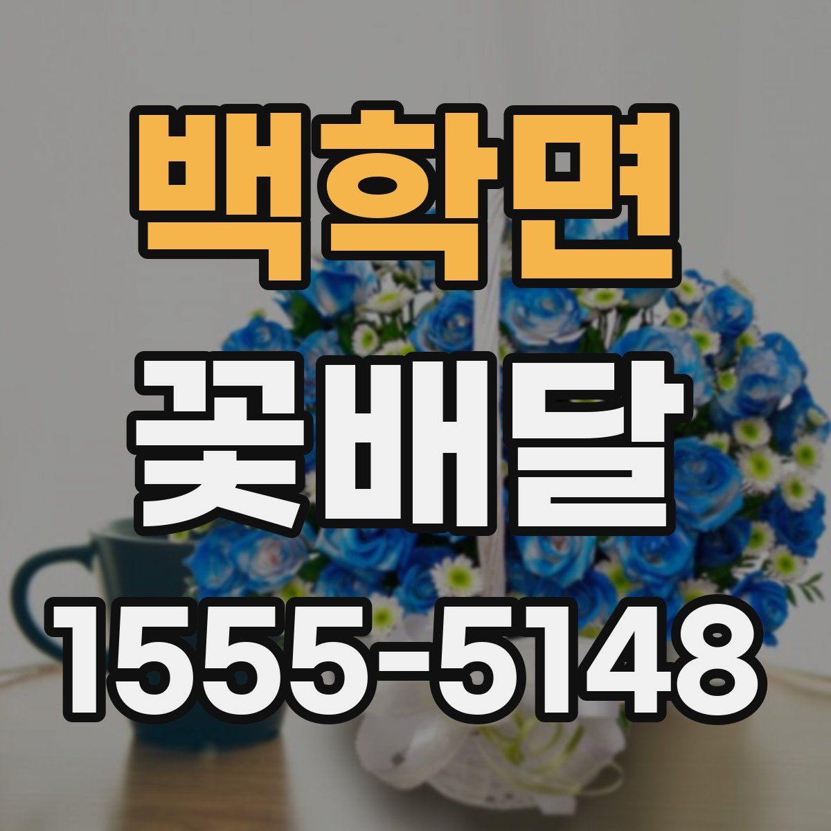 백학면 꽃배달
