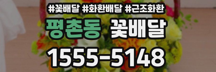 평촌동 꽃배달