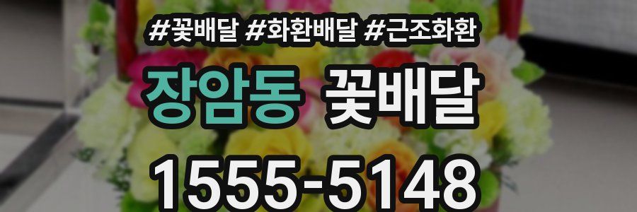 장암동 꽃배달