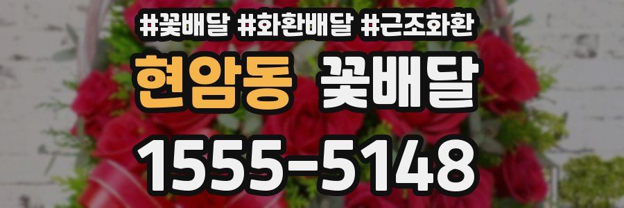 현암동 꽃배달