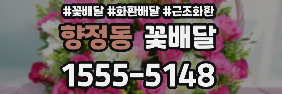 향정동 꽃배달