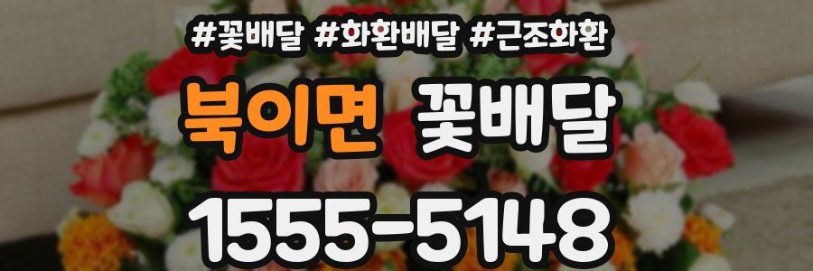 북이면 꽃배달