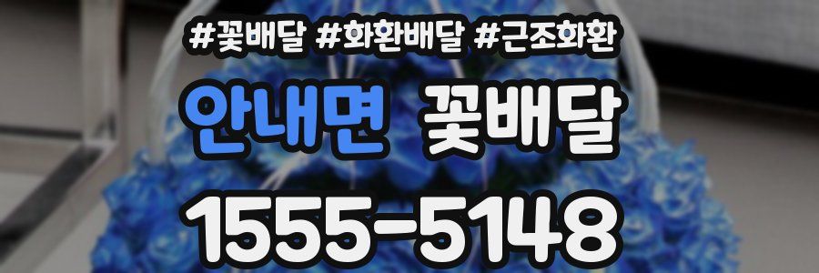 안내면 꽃배달
