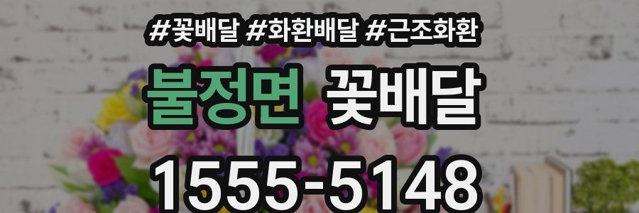 불정면 꽃배달